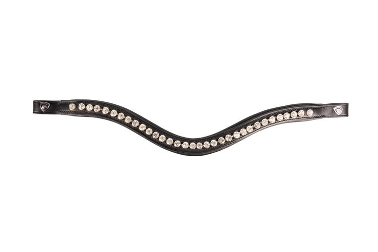 ProPresicce Signature Curved Diamante Browband by Hy Equestrian image 3